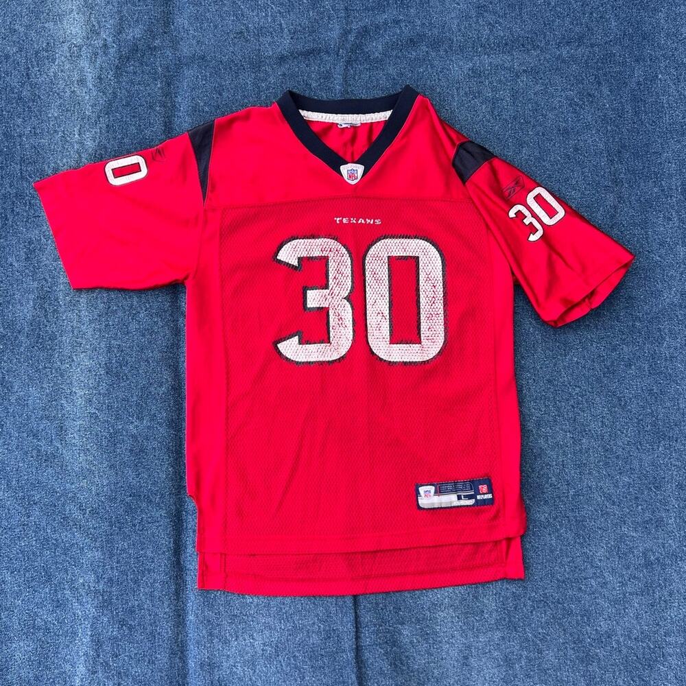y2k Reebok NFL Texans Green #30 jersey